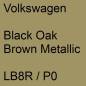 Preview: Volkswagen, Black Oak Brown Metallic, LB8R / P0.